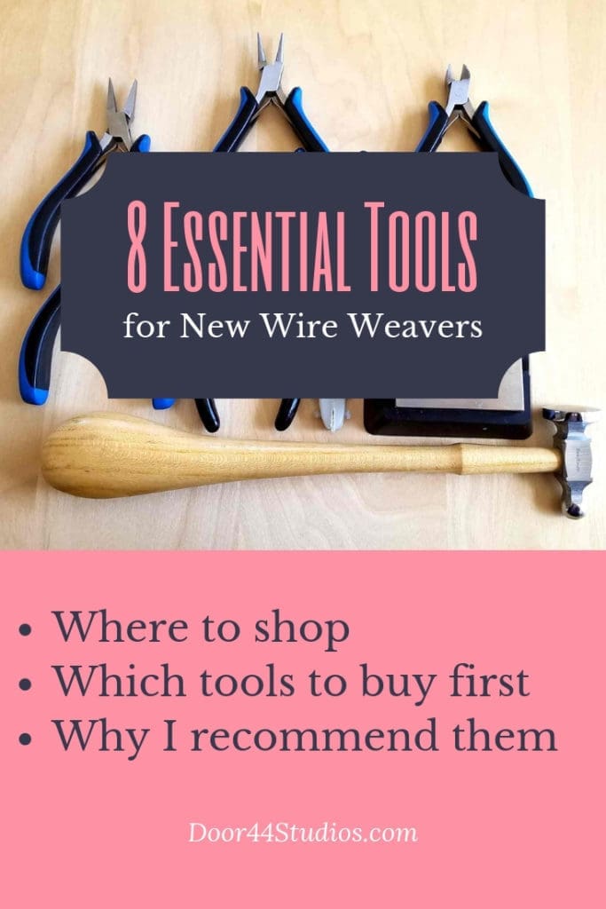 Wire weaving is a wonderful craft with a low barrier for entry. I promise you won't need to spend a small fortune on tools. You really only need these eight essential tools to begin wire weaving today!