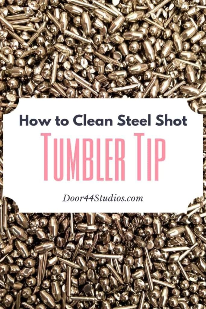 Did you know that you need to clean your stainless steel tumbler shot frequently? Clean shot results in a beautiful high-polish finish on your wire jewelry. Learn how to clean your steel shot in this free tutorial.