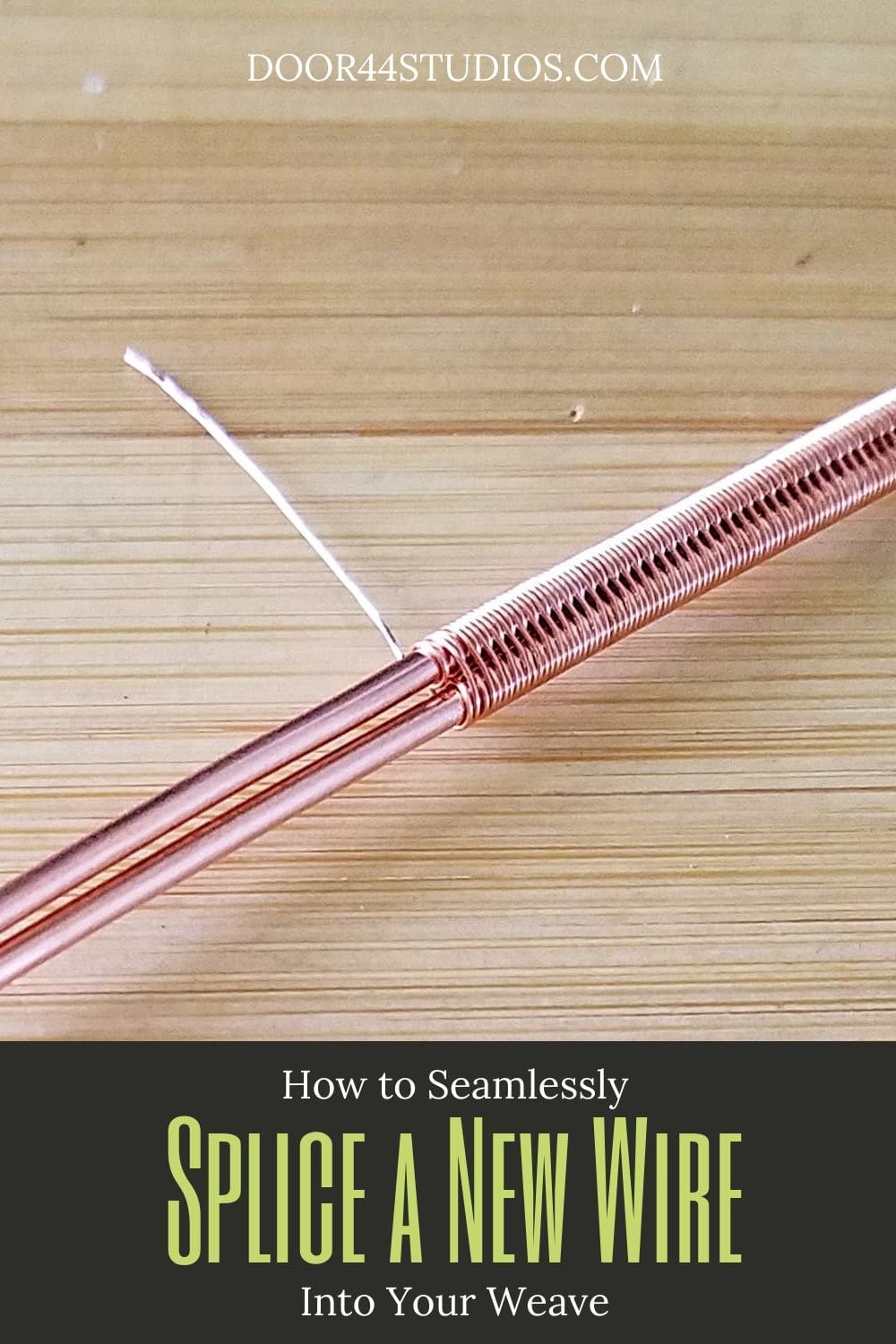 How to Add Weaving Wire Using a Seamless Splice
