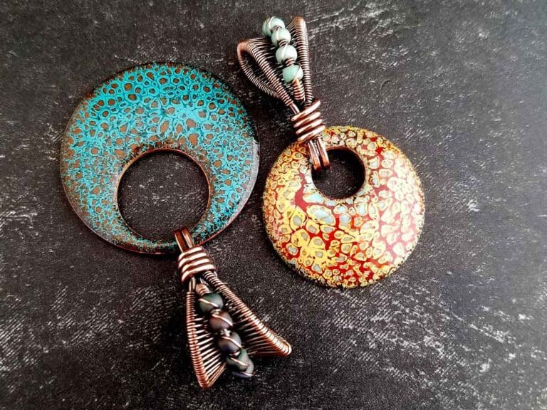 Interchangeable Figure 8 Weave Bail Tutorial - Door 44 Studios interchangeable-figure-8-weave-bail-tutorial-door-44-studios