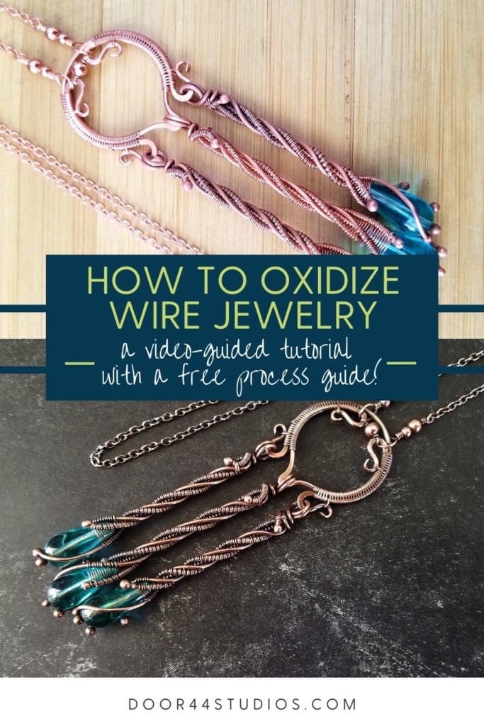 Are you nervous about chemically oxidizing your wire jewelry? Let me walk you through my easy 7-step patina process. And you'll be confidently oxidizing your wire jewelry in no time! This video-guided tutorial even includes a handy checklist to help you gather the materials you'll need and stay organized while you process your jewelry. 